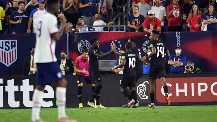 Canada scores vs. the USMNT in World Cup qualifying